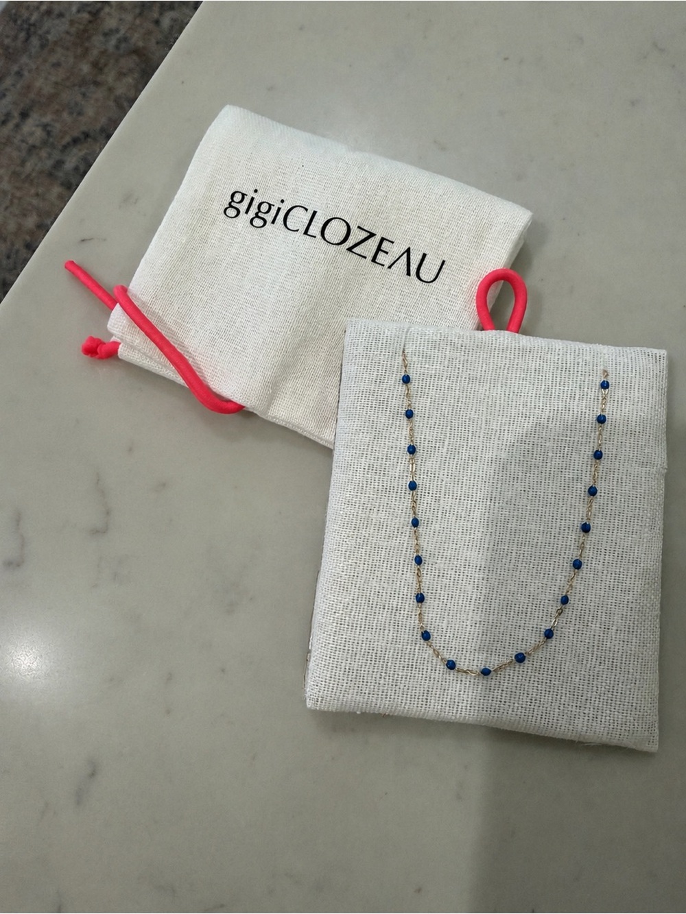 Gigi Clozeau Classic Necklace in Sapphire